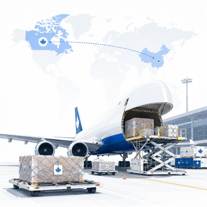 Air Freight From China to Canada