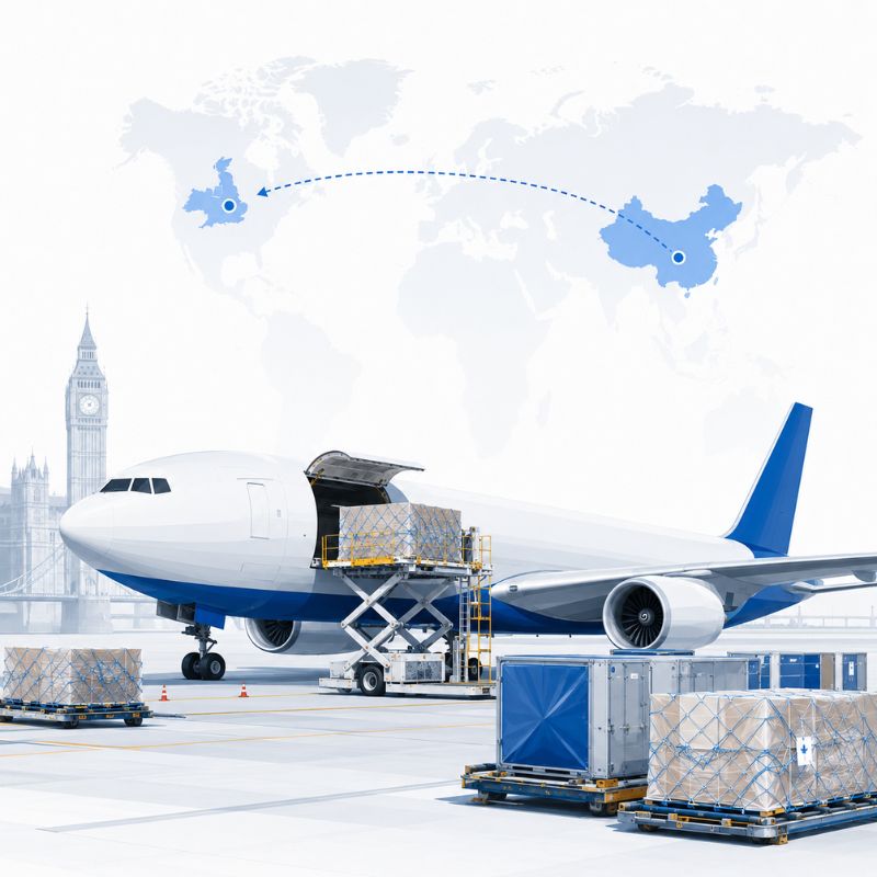 Air Freight From China to the UK