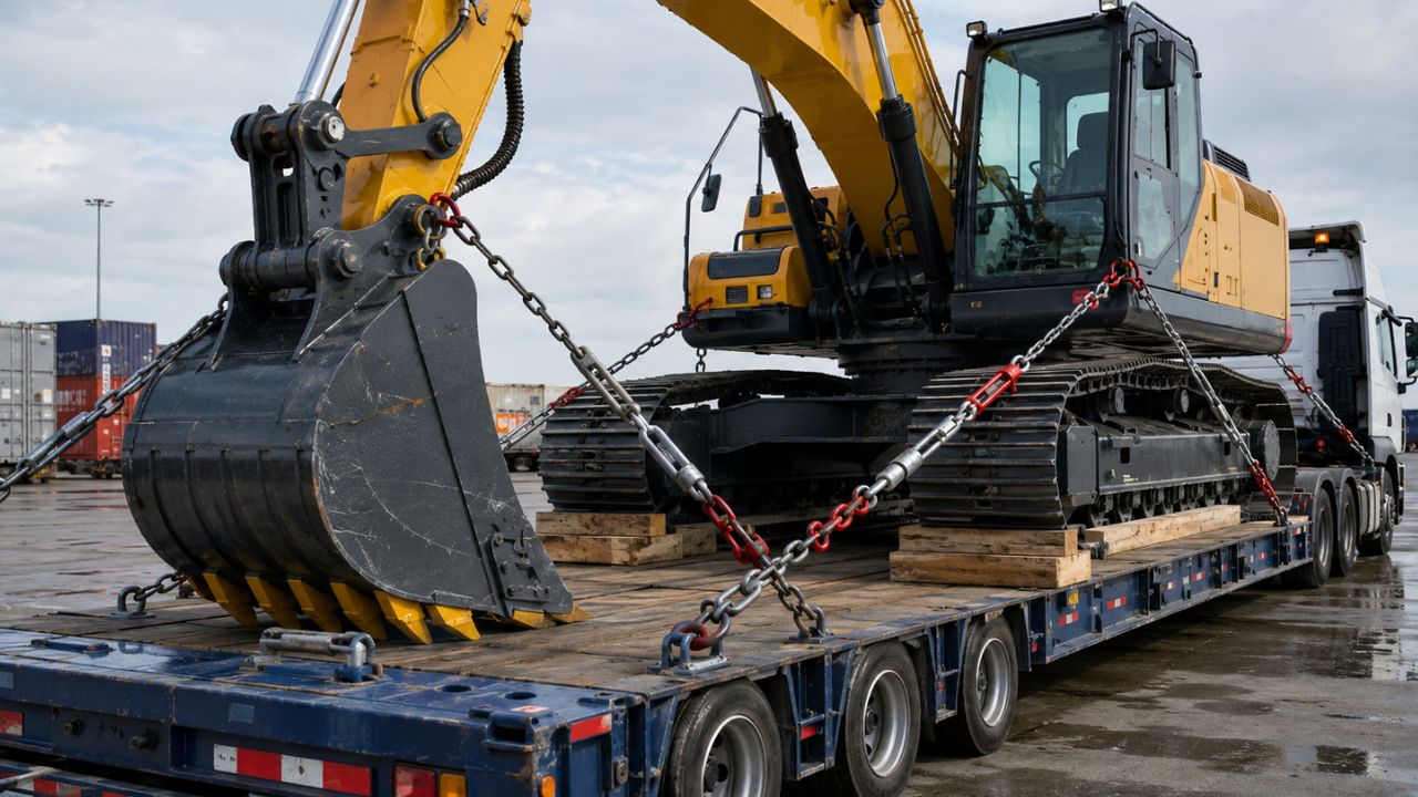 How is Construction Equipment Secured