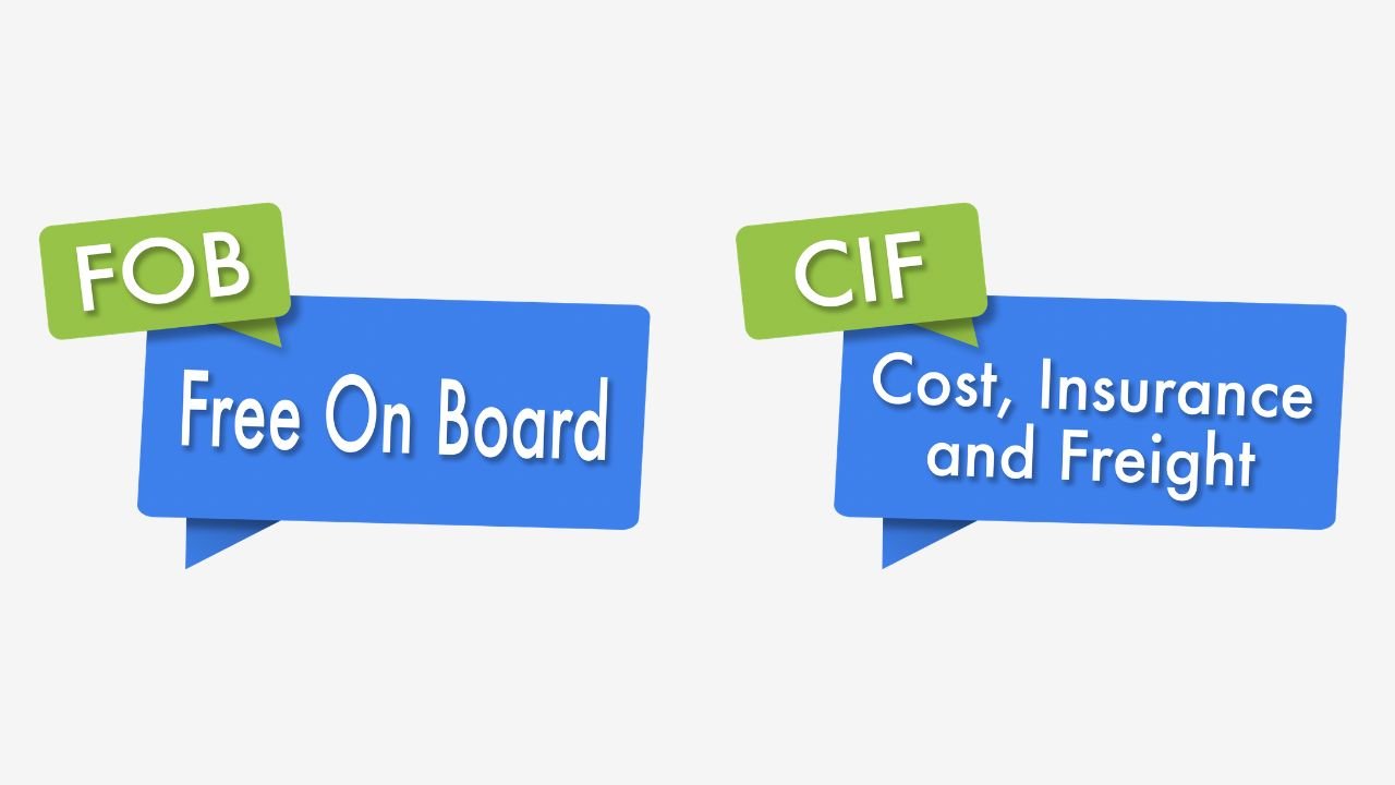 How to Choose Between FOB, EXW, and CIF in International Shipping from China