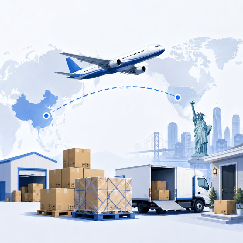 International Express From China to the USA