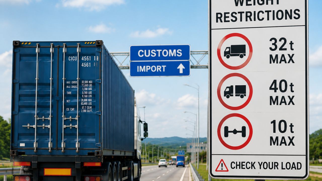 Pay Attention To The Weight Restrictions In The Destination Country