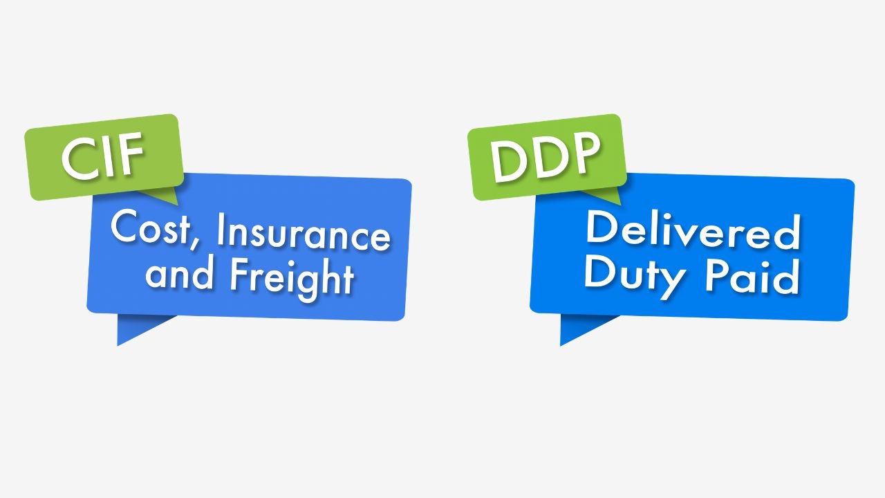 Services_ Different Incoterms (FOB, CIF, DDP) also have different costs