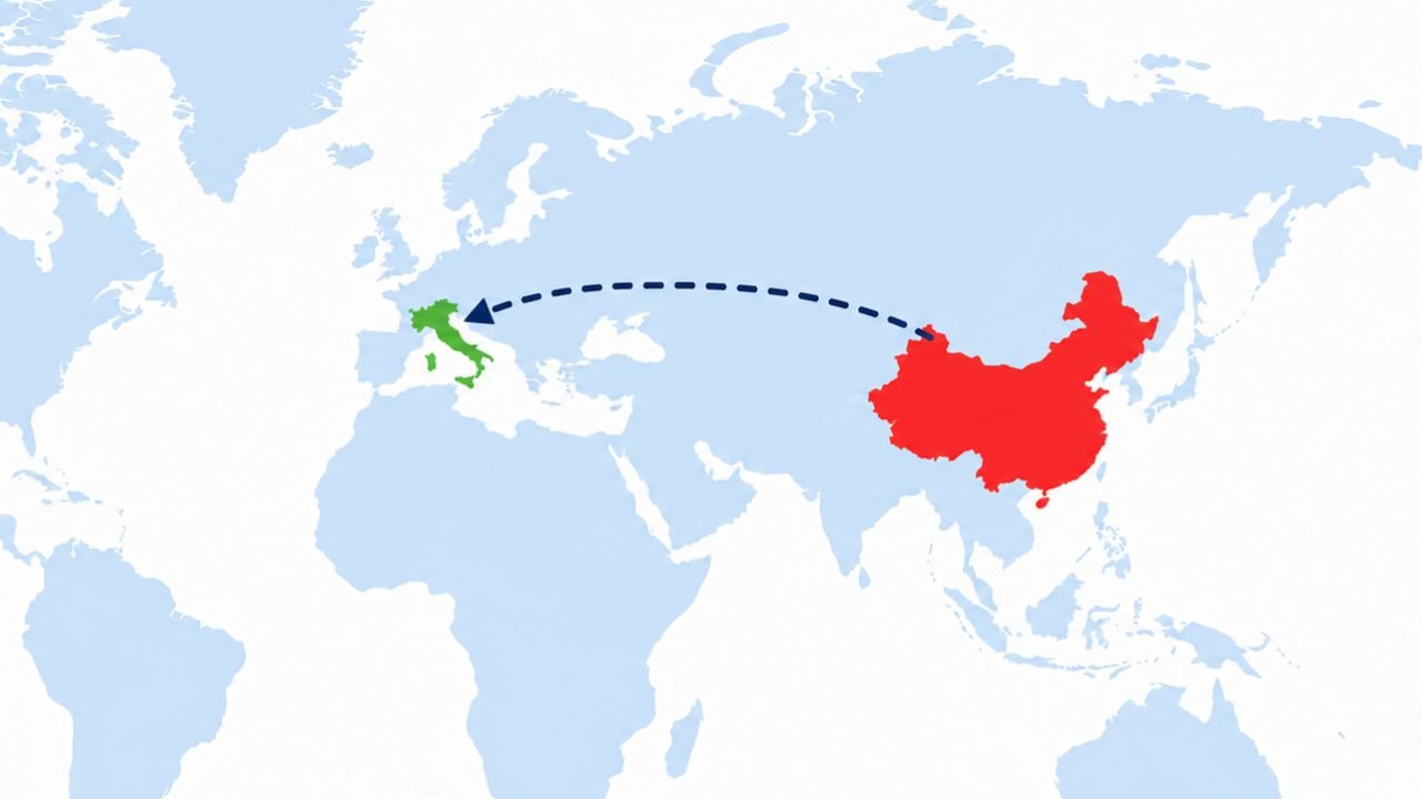 Top Routes to Ship Cargo from China to Italy
