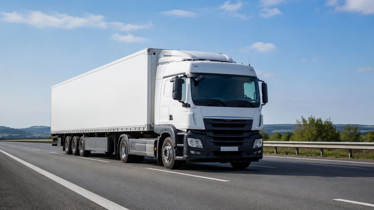 Truck And Railway Transportation