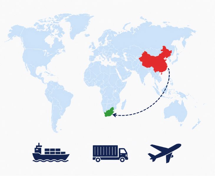 Why Choose Us for China to South Africa Shipping