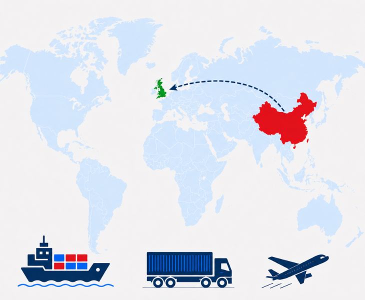 Why Choose Us for Freight from China to the UK