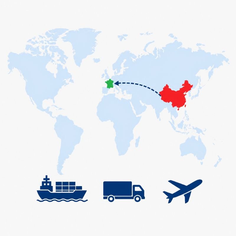Shipping From China To France