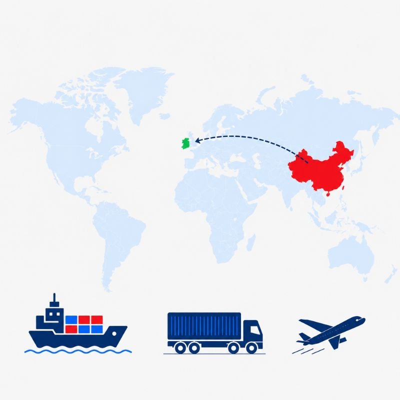 Shipping From China To Ireland
