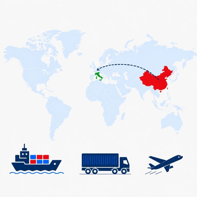 Shipping From China To Italy
