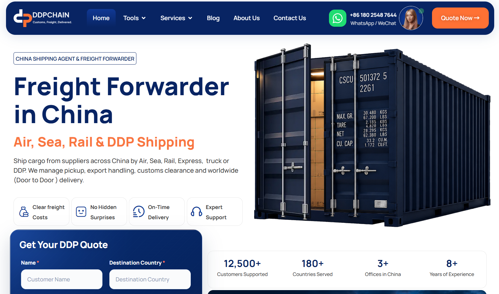 TOP 10 Freight Forwarders from China to UK 2026