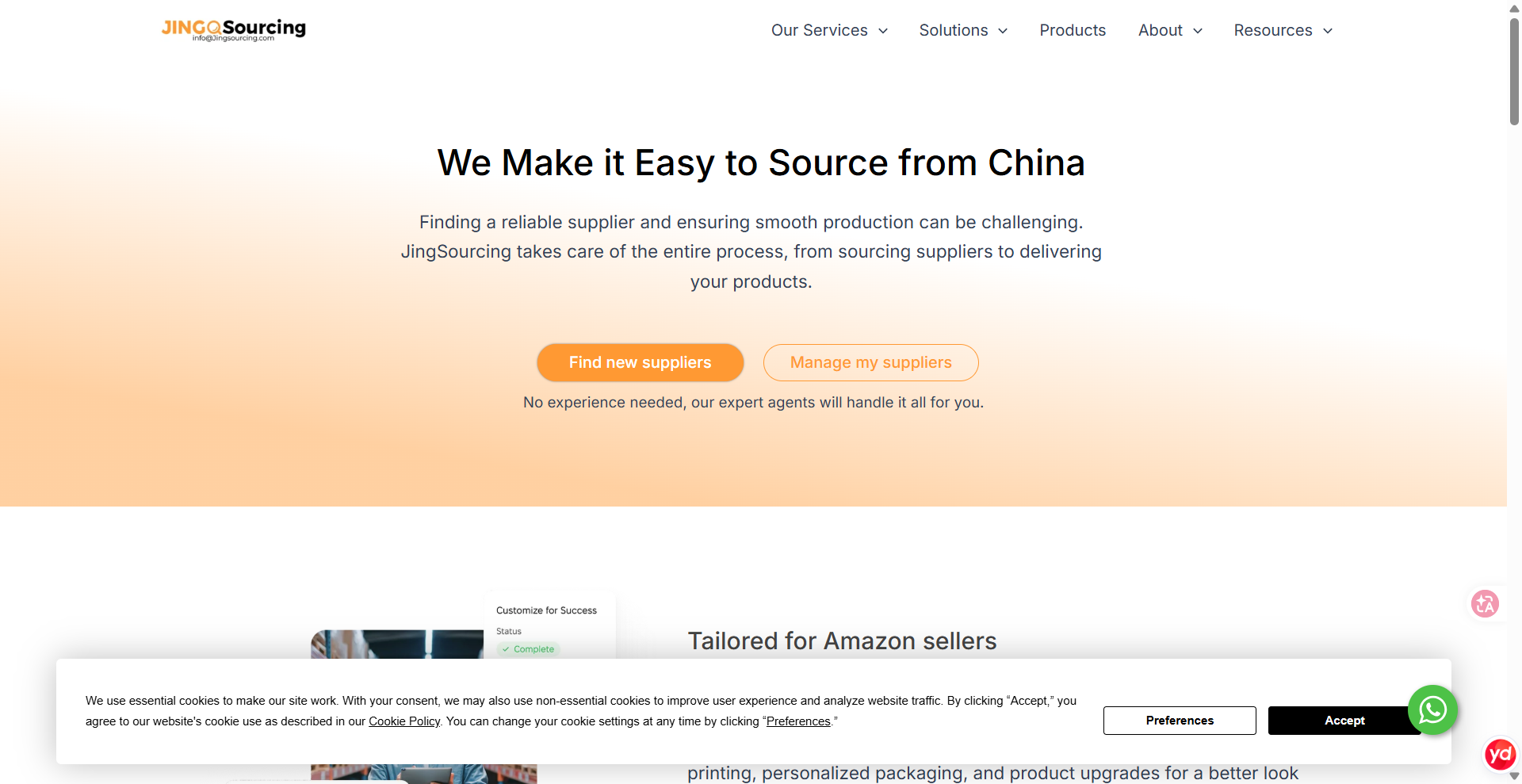 china sourcing agents