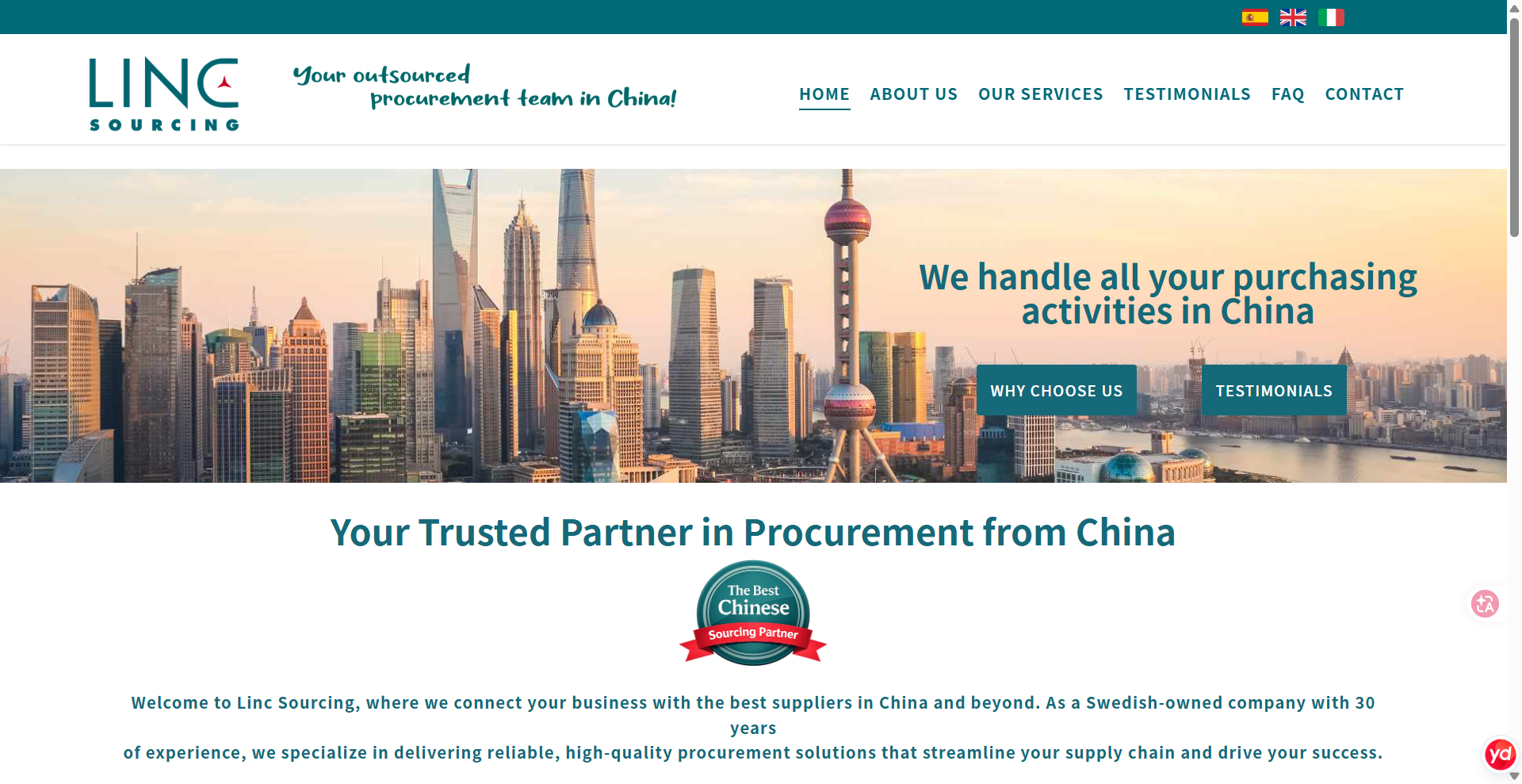china sourcing agents