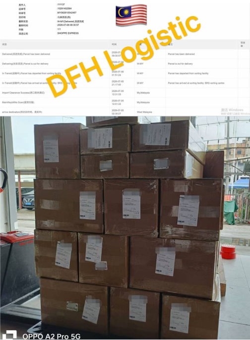 Air freight from China to Malaysia 