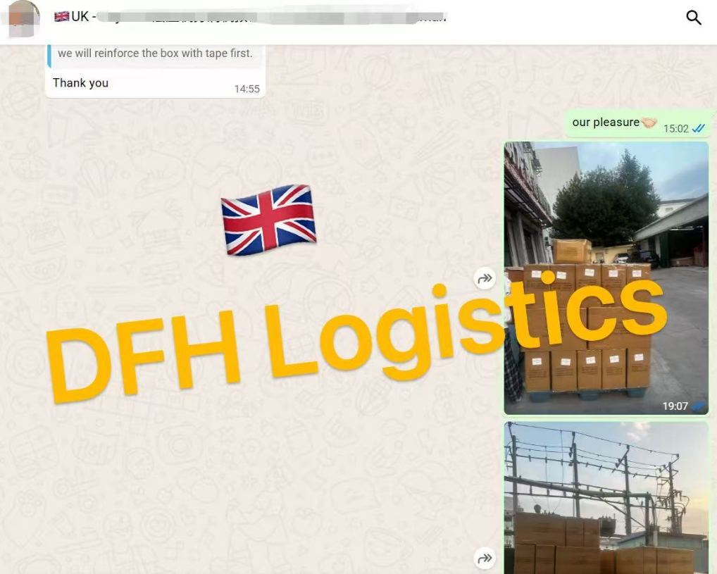Air freight from China to UK