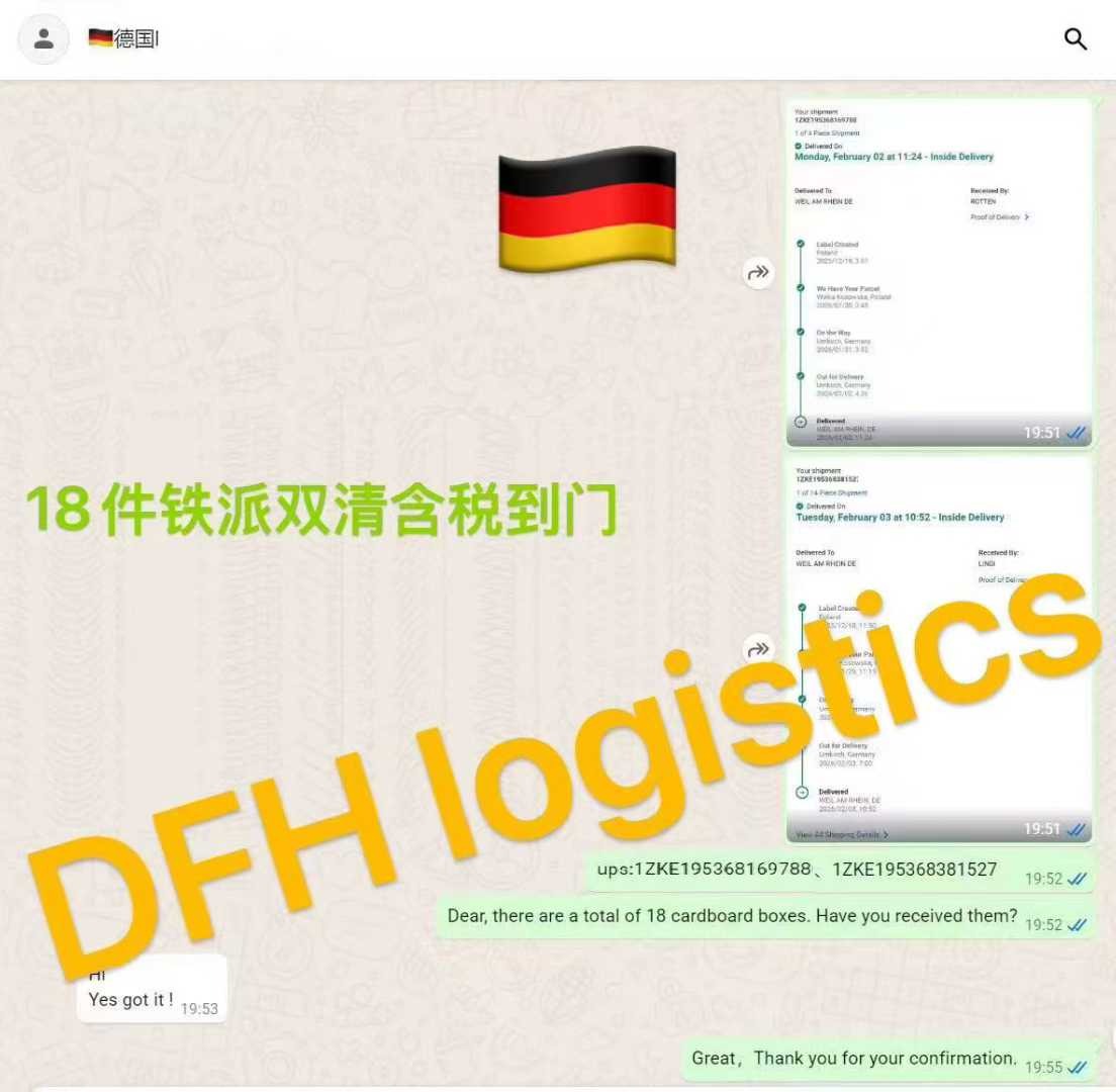 China to Germany