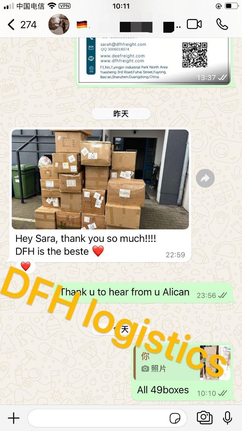 China to Germany