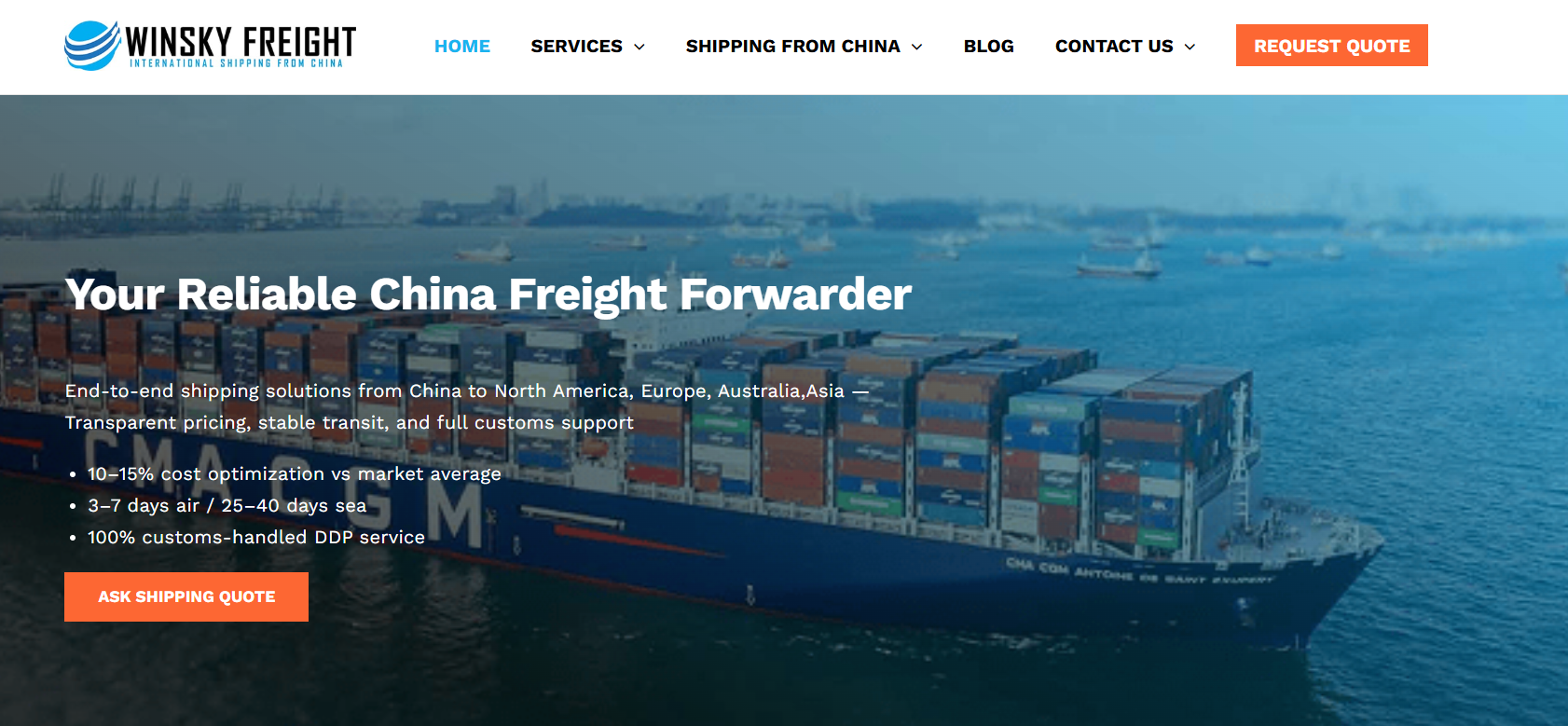 China to Germany