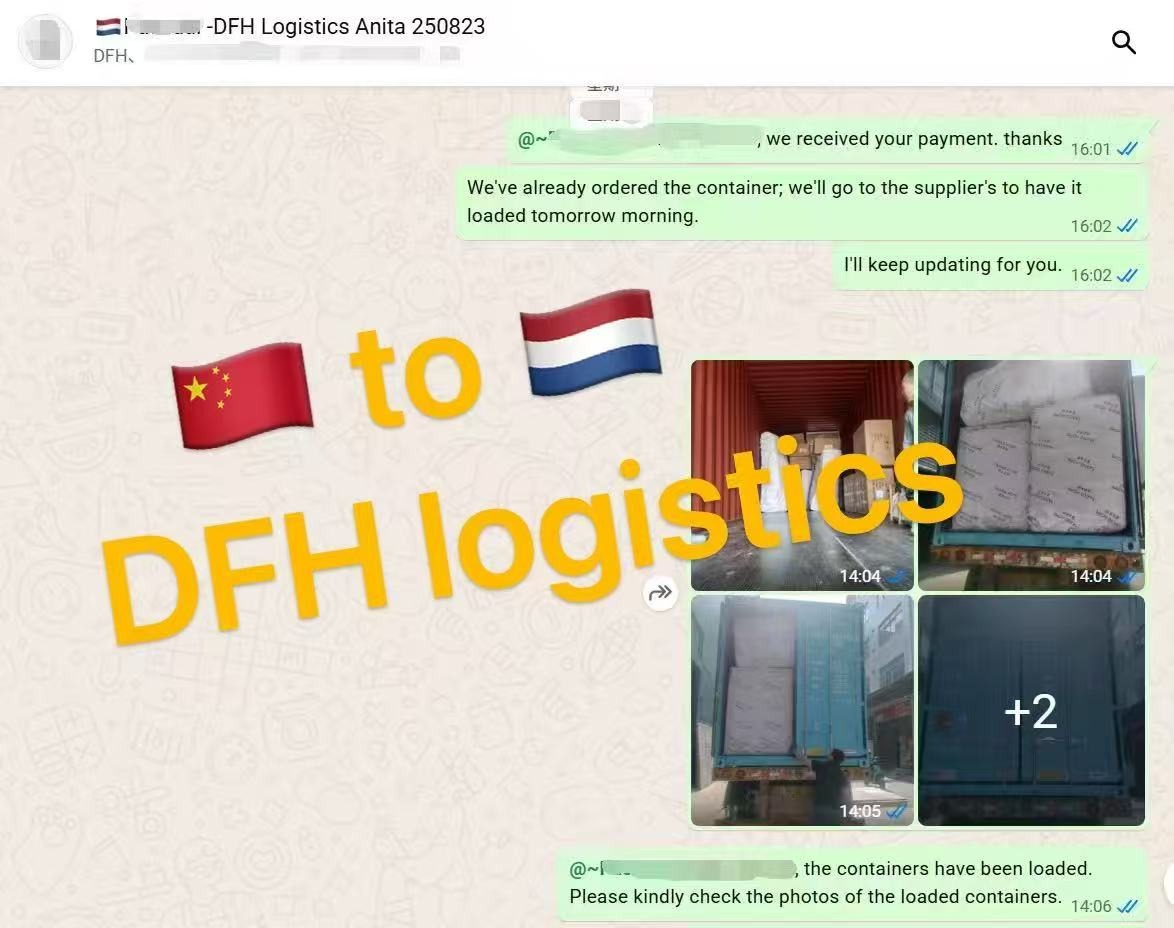 China to the Netherlands