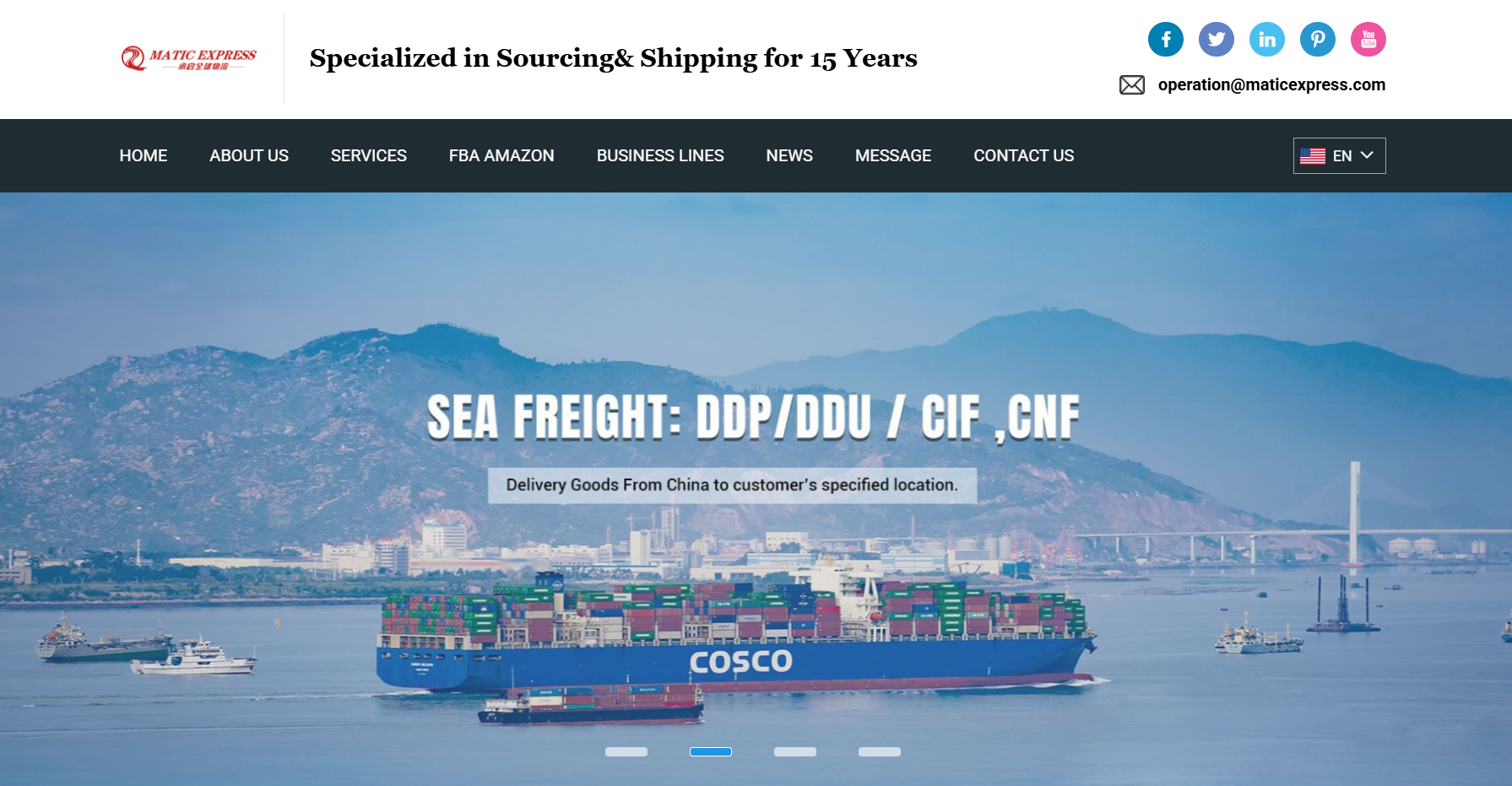 China to the Netherlands