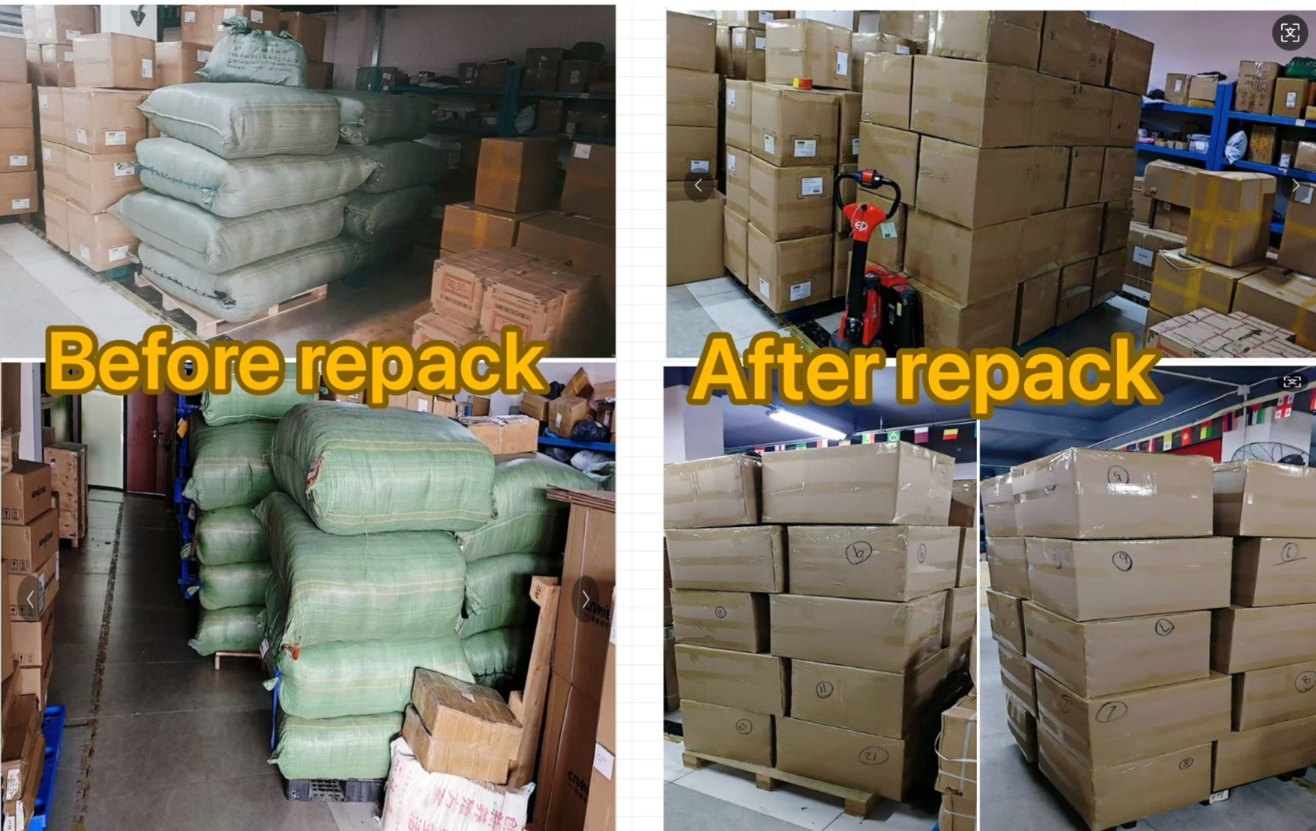 Repacking