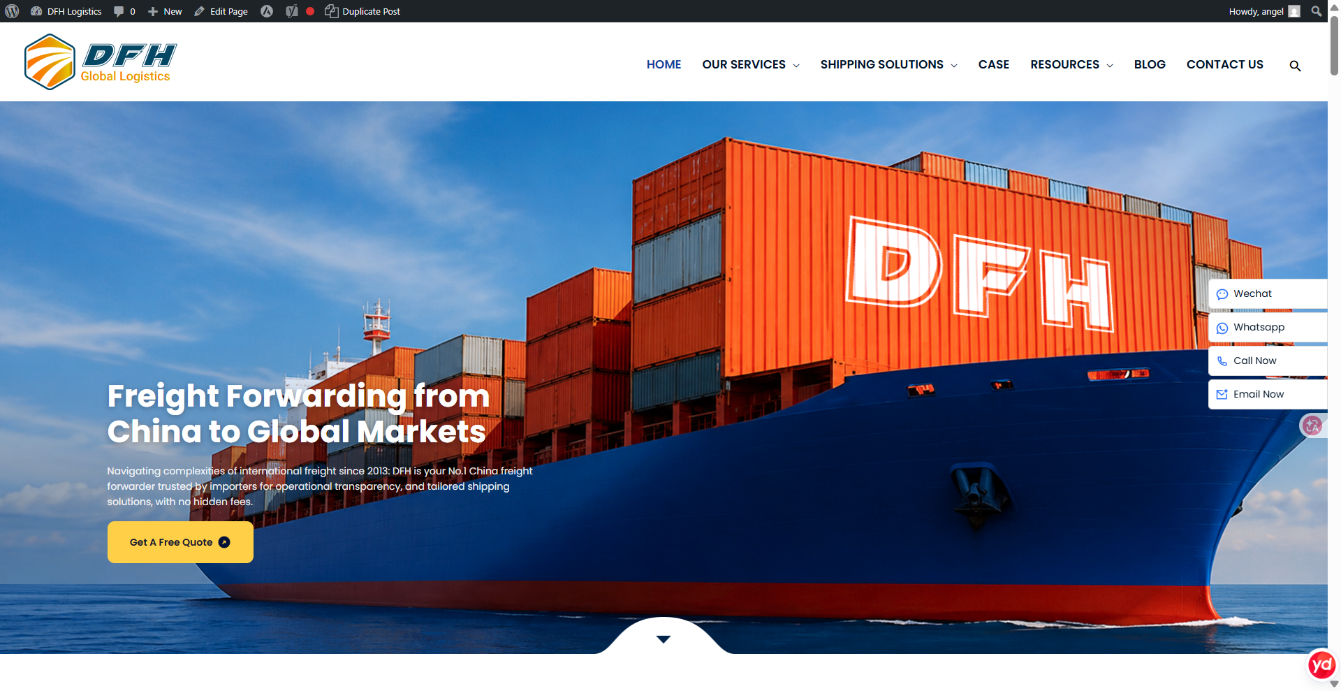 Sea Freight Forwarders