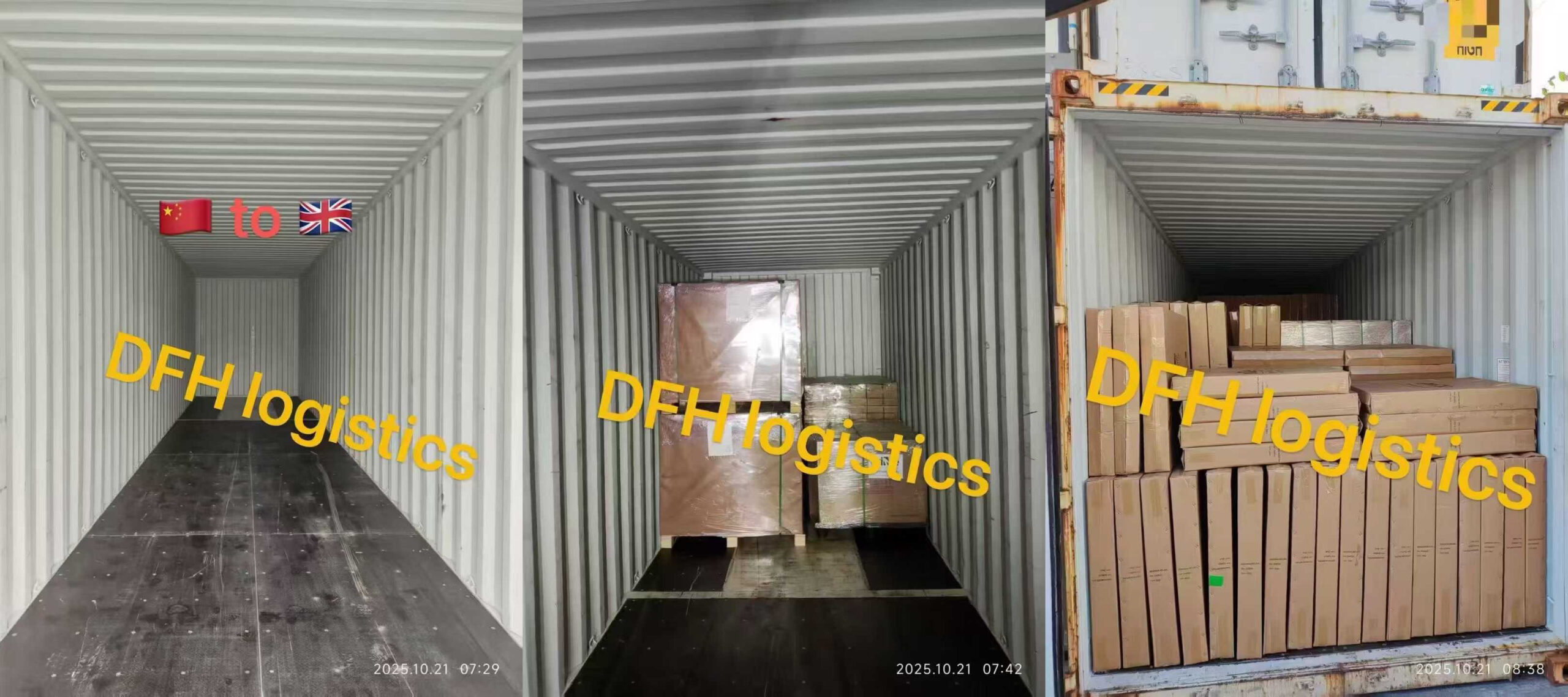Sea Freight from China to UK 