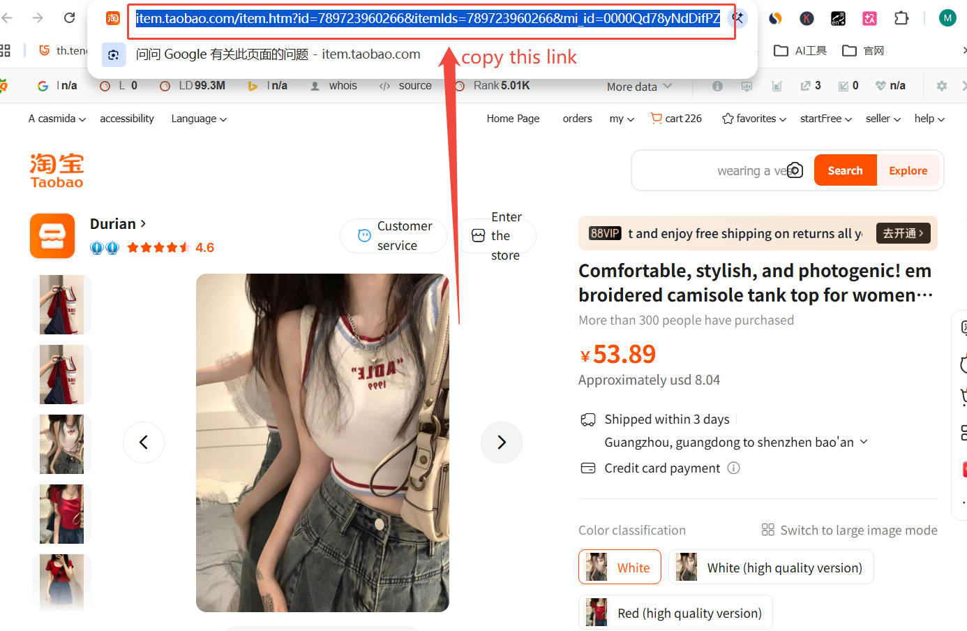 Taobao Agent in China