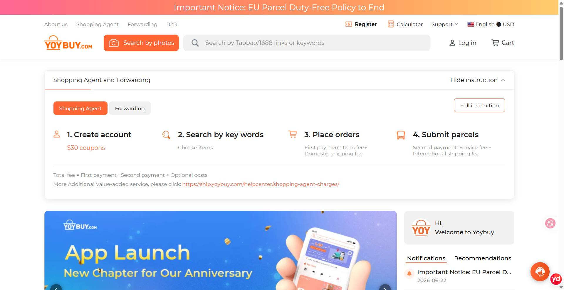 Taobao agent in China