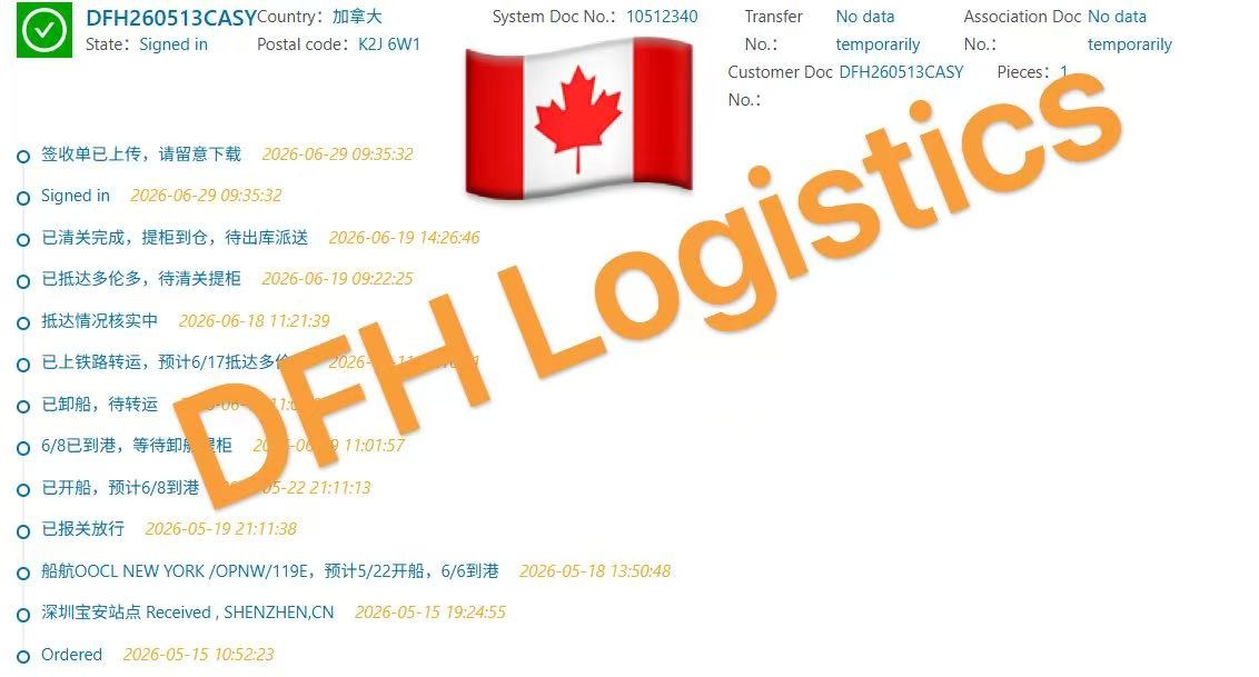 Top 10 Freight Forwarders from China to Canada